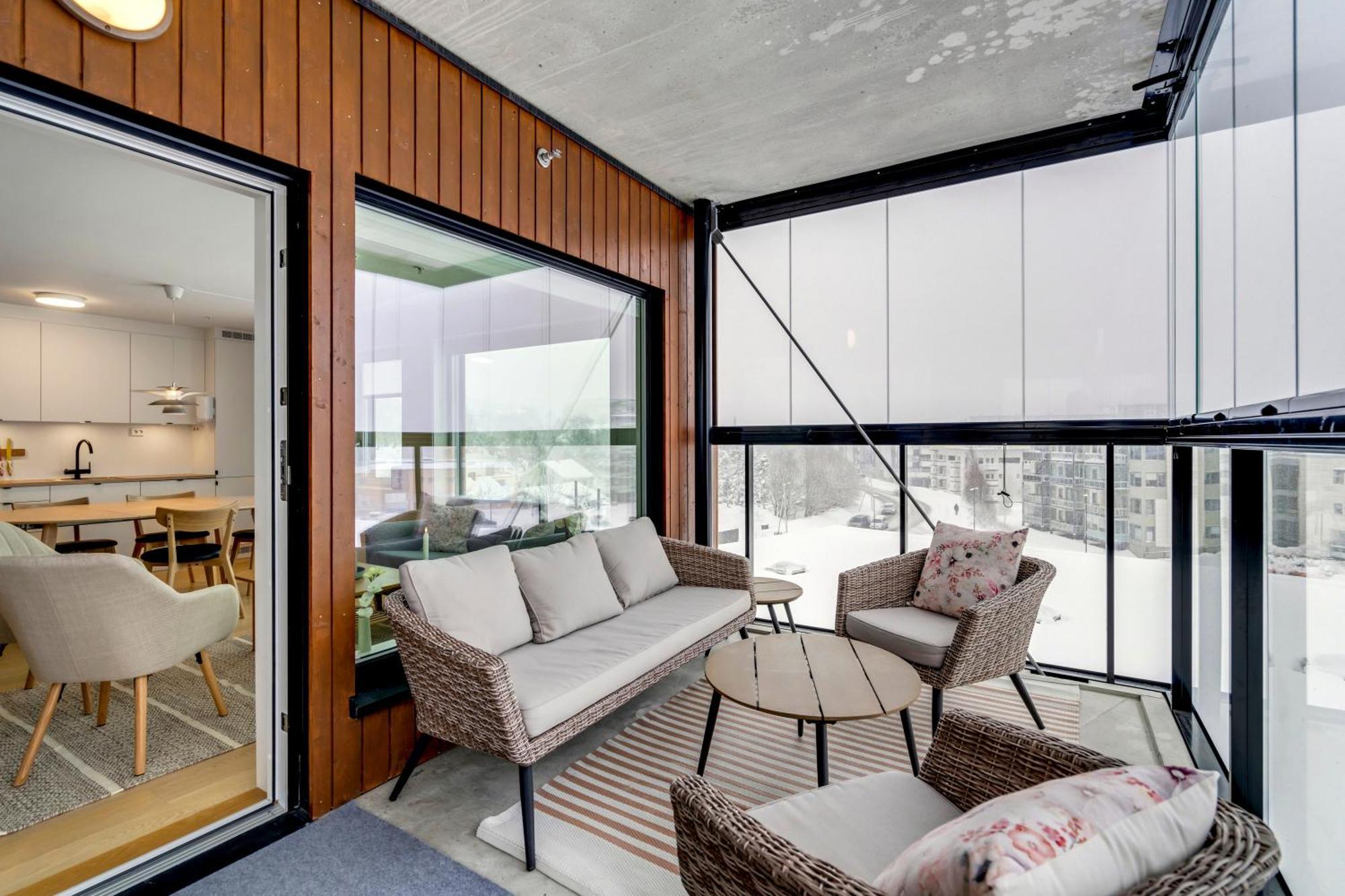 Modern Escape I Great Location I Balcony View Leilighet Tromsø